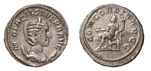 OTACILIA SEVERA (247) Moglie di Filippo I - ... 