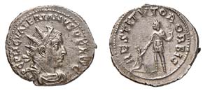 VALERIANO I (256-257) ANTONINIANO - D/Busto ... 