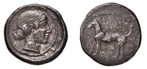 SICILIA - SEGESTA (circa 450-440 a.C.) ... 