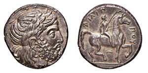 MACEDONIA - AMPHIPOLIS- FILIPPO II (circa ... 