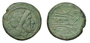 ROMA - ANONIME (dopo il 211 a.C.) SEMISSE ... 
