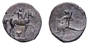 CALABRIA - TARENTUM (281-272 a.C.) STATERE ... 