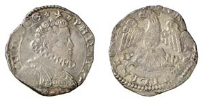 MESSINA - FILIPPO IV (1621-1664) 4 TARI’ ... 