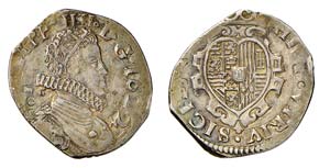 NAPOLI - FILIPPO IV (1621-1665) TARI’ 1622 ... 