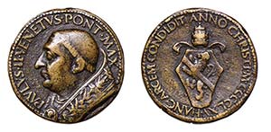 ROMA - PAOLO II (1464-1471) MEDAGLIA AE - ... 