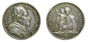 ROMA - INNOCENZO XII (1691-1700) MEDAGLIA AR ... 