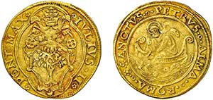 ROMA - GIULIO II (1503-1513) DOPPIO FIORINO ... 