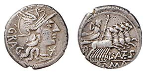 ANTESTIA (146 a.C.) L.Antestius Gragulus - ... 