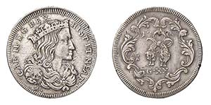 NAPOLI - CARLO II (1674-1700) TARI 1700 - ... 