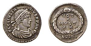 GIULIANO II (360-363) SILIQUA - Zecca ... 
