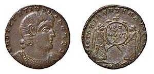 DECENZIO (350-353) MAIORINA gr.3,9 - Zecca ... 