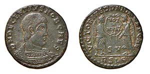 DECENZIO (350-353) MAIORINA gr.4,5 - Zecca ... 