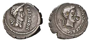 GIULIO CESARE E MARCANTONIO (43 a.C.) ... 