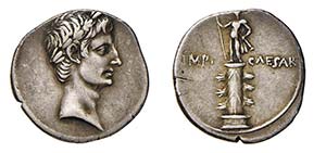 OTTAVIANO (32–27 a.C.) DENARIO - Zecca ... 