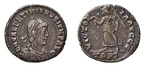 VALENTINIANO I (364-375) SILIQUA - Zecca ... 