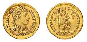 VALENTINIANO I (364-375) SOLIDO gr.4,3 - ... 