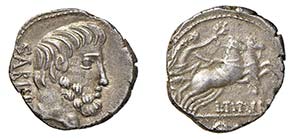 TITURIA (89 a.C.) L. Tituri L.f. Sabinus - ... 