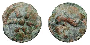 APULIA - LUCERIA (269-225 a.C.) TERUNCIUS ... 