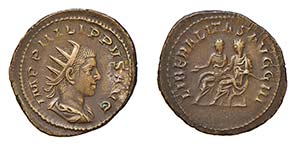 FILIPPO II ( 247-249) ANTONINIANO -  D/Busto ... 