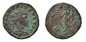 CLAUDIO II (268-270) ANTONINIANO -  D/Busto ... 