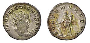 VALERIANO I (253-260) ANTONINIANO -  D/Busto ... 