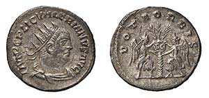 VALERIANO I (253-260) ANTONINIANO -  D/Busto ... 