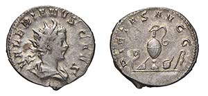 VALERIANO II (256-257) ANTONINIANO -  ... 