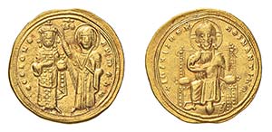 ROMANO III (1028-1034) SOLIDO gr.4,3 - Zecca ... 