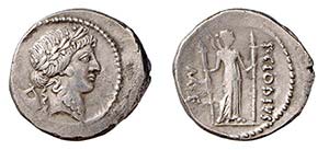 CLOULIA (42 a.C.) P.Clodius M.f Turrinus - ... 