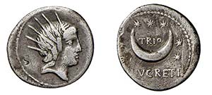 LUCRETIA (76 a.C.) L. Lucretius trio - ... 