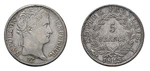 FRANCIA - NAPOLEONE I (1804-1814) 5 FRANCS ... 