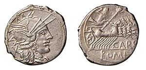 PAPIRIA (122 a.C.) M.Papirius Carbo - ... 