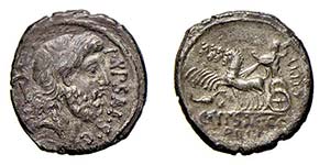 PLAUTIA (60 a.C.) P. Plautius Hypsaeus - ... 
