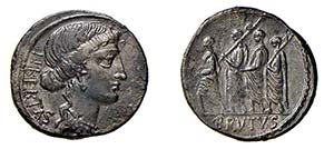 BRUTO (54 a.C.) Q. Servilius Caepio (M. ... 