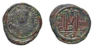 GIUSTINIANO I - CONSTANTINOPOLI  (527-565) ... 