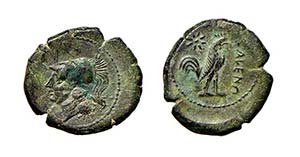 CAMPANIA - CALES (circa 265-240 a.C.) BRONZO ... 