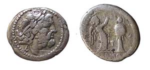 APULIA - LUCERIA (214-212 a.C.) VITTORIATO ... 