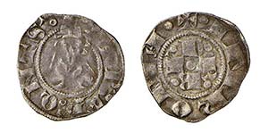 ROMA - URBANO V (1362-1370) BOLOGNINO ROMANO ... 