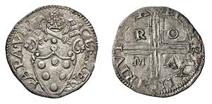 ROMA - CLEMENTE VII (1523-1534) MEZZO GIULIO ... 