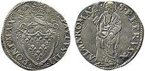ROMA - PAOLO III (1534-1549) GROSSO - ... 