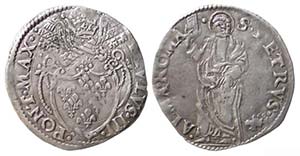 ROMA - PAOLO III  (1534-1549) GROSSO -  ... 