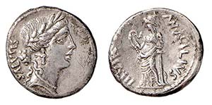 ACILIA  (49 a.C.) Man. Acilius Glabrio - ... 