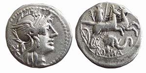 CAECILIA (128 a.C.) L. Caecilius Metellus ... 