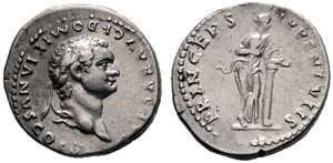 For Domitianus - Denarius 79, ... 