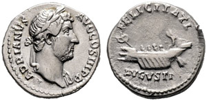 Hadrianus, 117-138 - Denarius ... 