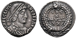 Julian II., 360-363 - Siliqua ... 