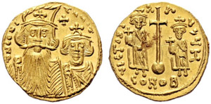 Constans II, 641-668. With ... 