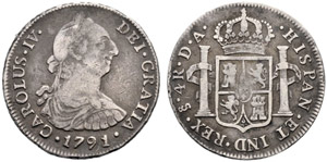 Carlos IV. 1788-1808. 4 Reales ... 