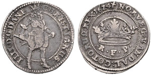 Christian IV. 1588-1648. Krone ... 