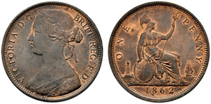 Victoria, 1837-1901. One Penny ... 